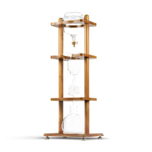 Load image into Gallery viewer, Yama Cold Drip Tower 6-8 Cup Bamboo Straight Frame (32oz)