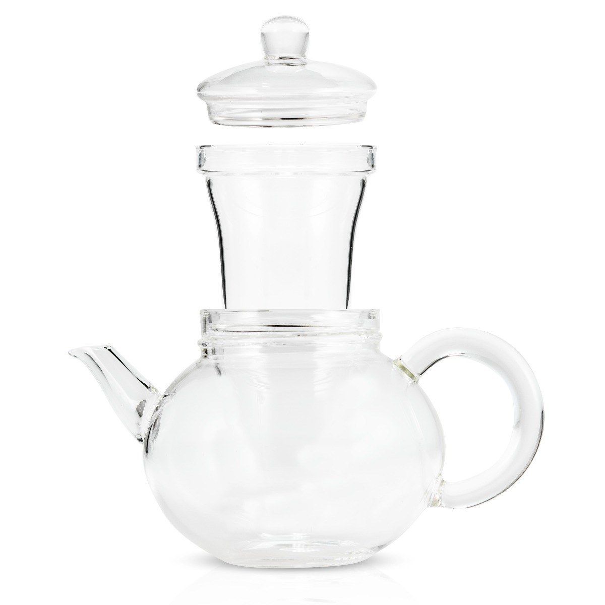 Yama Tea Brewing Kit - 22oz Teapot & Hearth Glass Mugs – Yama Glass