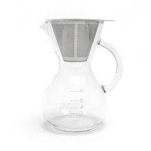 Load image into Gallery viewer, Hearth &amp; Yama CD6 Pour Over Coffee Kit - Clear
