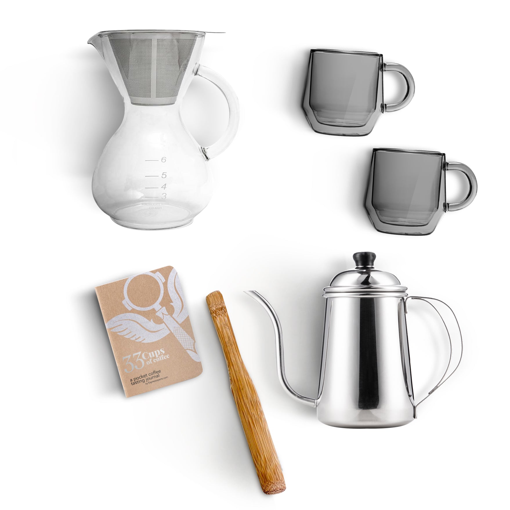Pour Over Coffee Maker Kit
