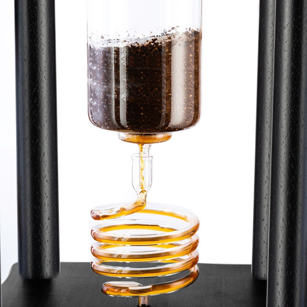 Iced Coffee Maker Cold Brew Coffee Machine Glass Ice Drip Coffee Pot  Tower2500ml
