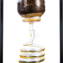 Load image into Gallery viewer, 6-8 Cup Cold Drip Maker Straight Black Wood Frame (32oz)