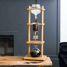 Load image into Gallery viewer, yama cold brew tower 32 oz bamboo