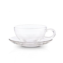 Load image into Gallery viewer, Set of 4 Cups and Saucers (8oz)