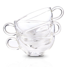 Load image into Gallery viewer, Set of 4 Cups and Saucers (8oz)