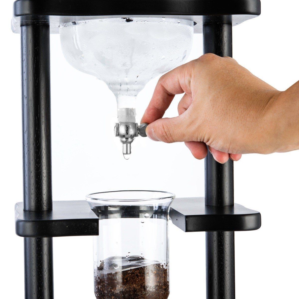 Miumaeov Cold Brew Dripper Coffee Maker 600ML Ice Coffee Machine