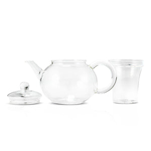 Yama Glass Blooming Teapot w/ Infuser - 32oz