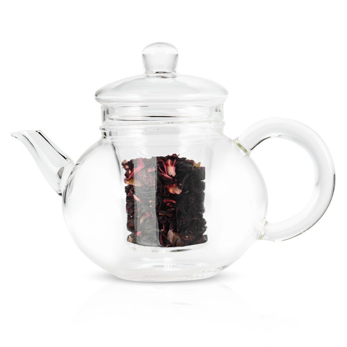 Teapot with Infuser | Gleam - Porcelain | Modern Design | Easy to Clean & Dishwasher Safe | Vahdam