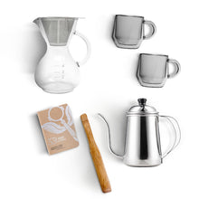 Load image into Gallery viewer, Hearth &amp; Yama CD4 Coffee Pour Over Kit - Grey