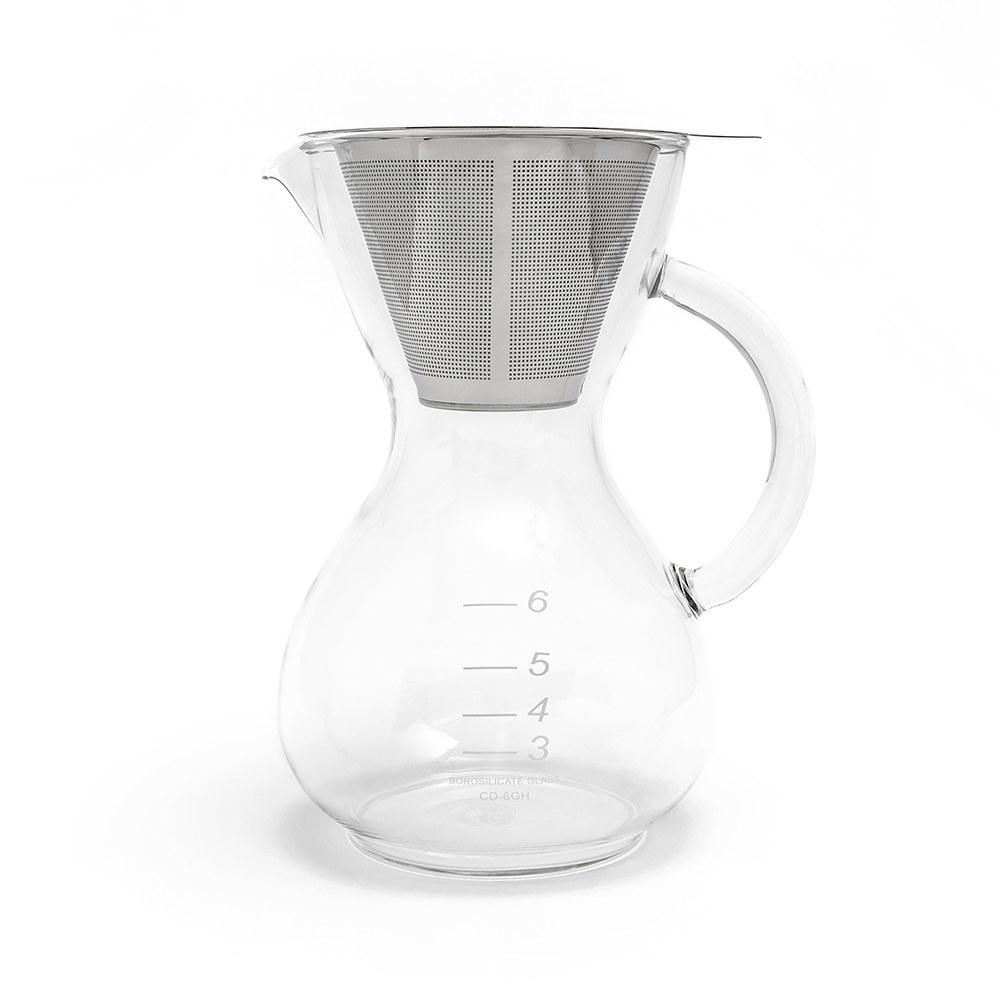 Cone drip coffee maker top
