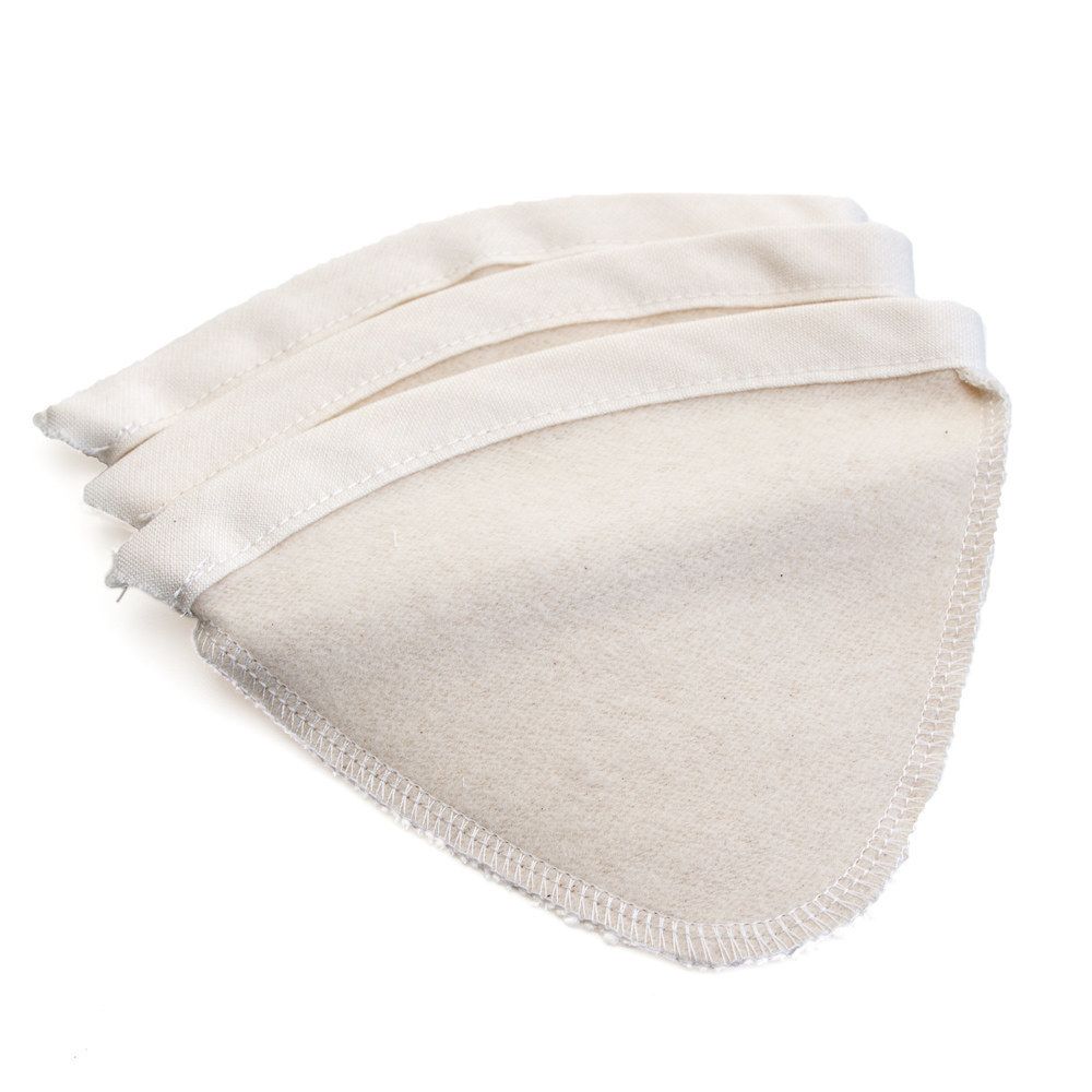 3-Pack Cloth Filters for Sock Pot Brewing