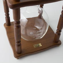 Load image into Gallery viewer, Yama Glass 25 Cup Cold Drip Maker Curved Brown Wood Frame
